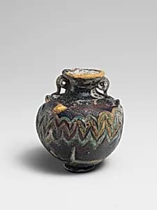 Glass aryballos (perfume bottle) by Unknown Artist