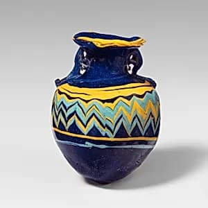 Glass aryballos (perfume bottle) by Unknown Artist