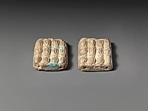 Glass bead by Unknown Artist