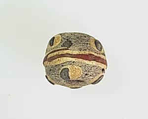Glass bead by Unknown Artist