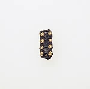Glass bead with knobs by Unknown Artist