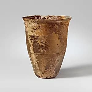 Glass beaker by Unknown Artist