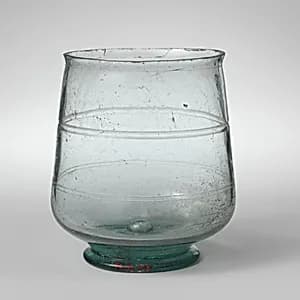 Glass beaker by Unknown Artist