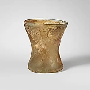 Glass beaker by Unknown Artist