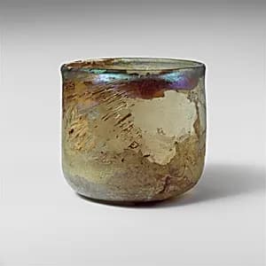 Glass beaker by Unknown Artist