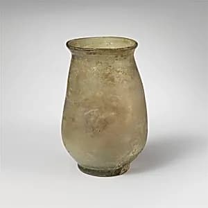 Glass beaker by Unknown Artist