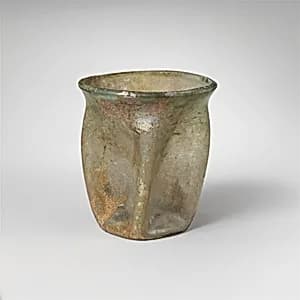 Glass beaker by Unknown Artist