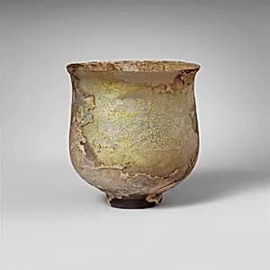 Glass beaker by Unknown Artist