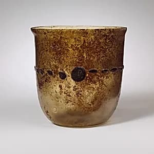 Glass beaker by Unknown Artist