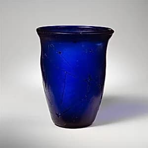 Glass beaker by Unknown Artist