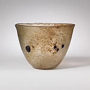 Glass beaker or lamp by Unknown Artist