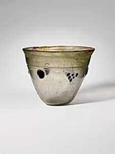 Glass beaker or lamp by Unknown Artist