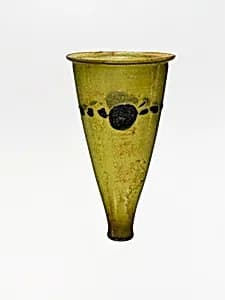 Glass beaker or lamp by Unknown Artist