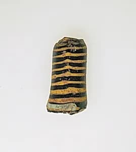 Glass bottle fragment by Unknown Artist