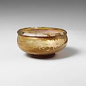 Glass bowl by Unknown Artist