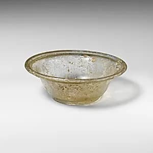 Glass bowl by Unknown Artist