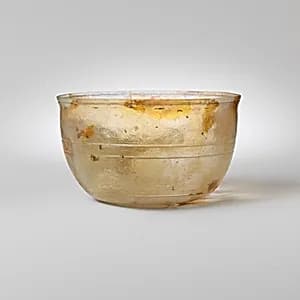 Glass bowl by Unknown Artist