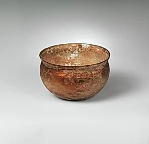 Glass bowl by Unknown Artist