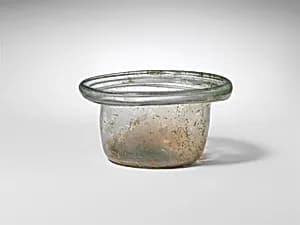 Glass bowl by Unknown Artist