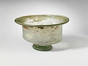 Glass bowl by Unknown Artist