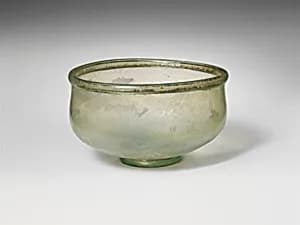 Glass bowl by Unknown Artist
