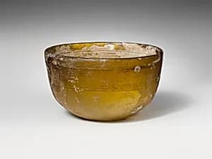 Glass bowl by Unknown Artist