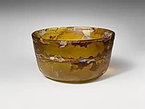 Glass bowl by Unknown Artist