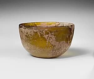 Glass bowl by Unknown Artist