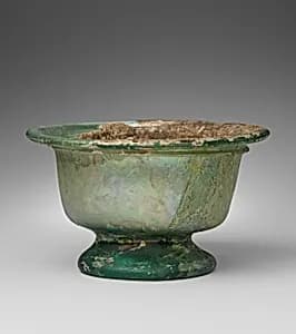 Glass bowl by Unknown Artist