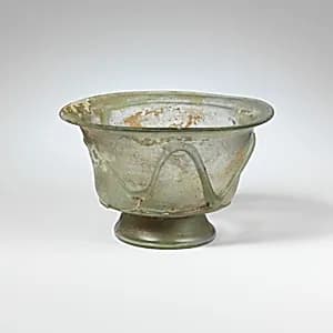 Glass bowl by Unknown Artist