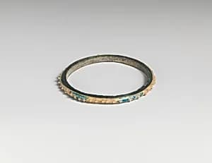 Glass bracelet by Unknown Artist
