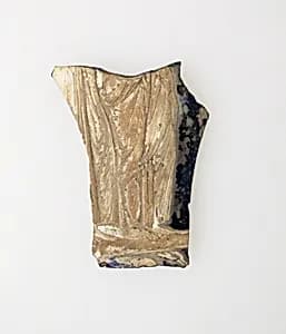 Glass cameo fragment by Unknown Artist