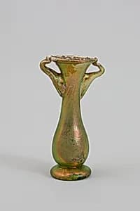 Glass cosmetic flask (kohl tube) by Unknown Artist