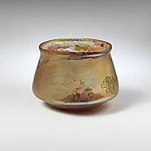 Glass cup by Unknown Artist