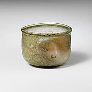 Glass cup by Unknown Artist