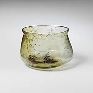 Glass cup by Unknown Artist