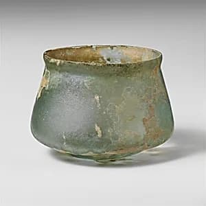 Glass cup by Unknown Artist
