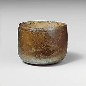 Glass cup by Unknown Artist