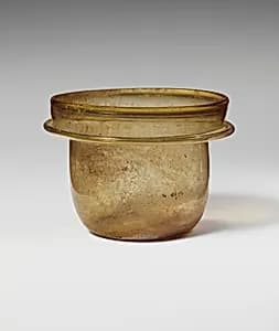 Glass cup by Unknown Artist