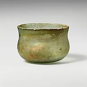 Glass cup by Unknown Artist