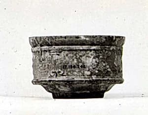 Glass cup by Unknown Artist