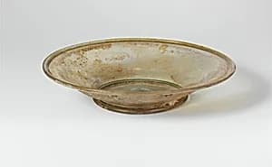 Glass dish by Unknown Artist