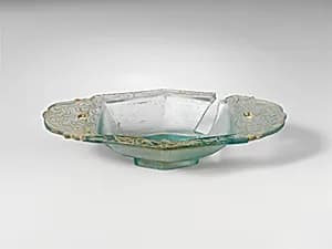 Glass dish by Unknown Artist