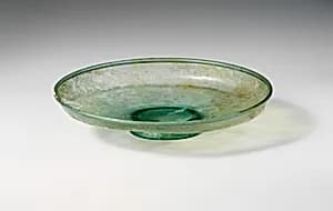 Glass dish by Unknown Artist