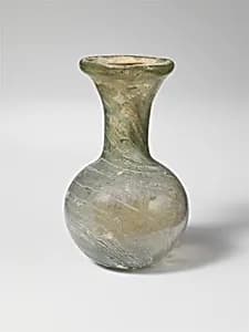 Glass flask by Unknown Artist