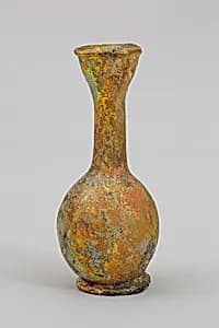 Glass flask by Unknown Artist
