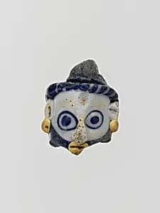Glass head pendant by Unknown Artist