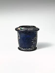 Glass inkwell by Unknown Artist