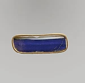 Glass inlay fragment by Unknown Artist