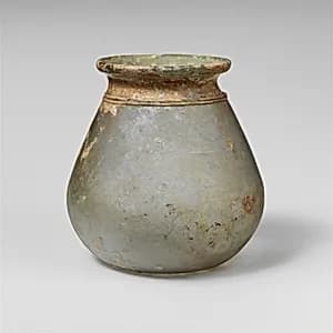 Glass jar by Unknown Artist